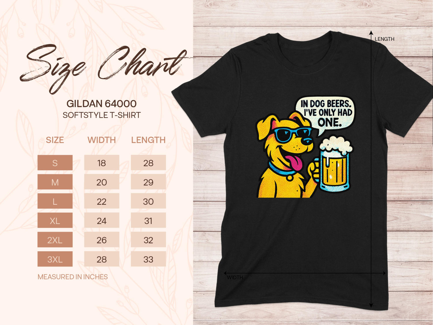 Funny Dog Beer Quote Softstyle T-Shirt product