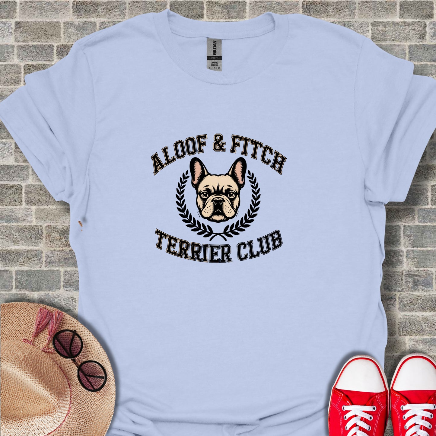 Aloof & Fitch Terrier Club Dog Lovers Gift Tee