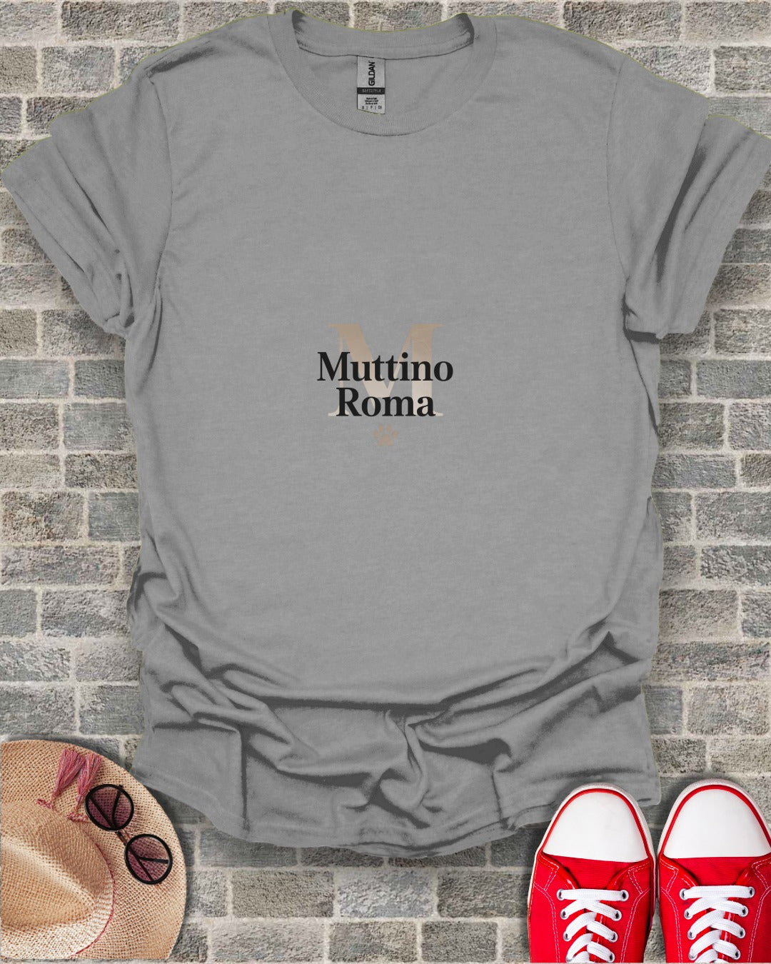Muttino Roma Graphic Tee Casual Fashion T-Shirt
