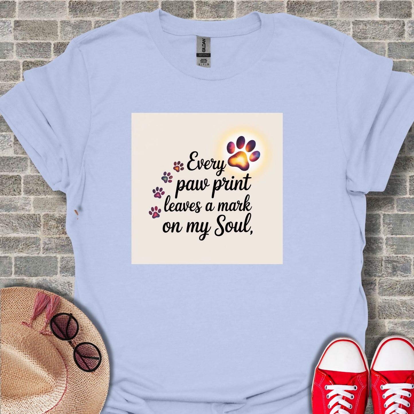 Every Paw Print Leaves a Mark on My Soul product