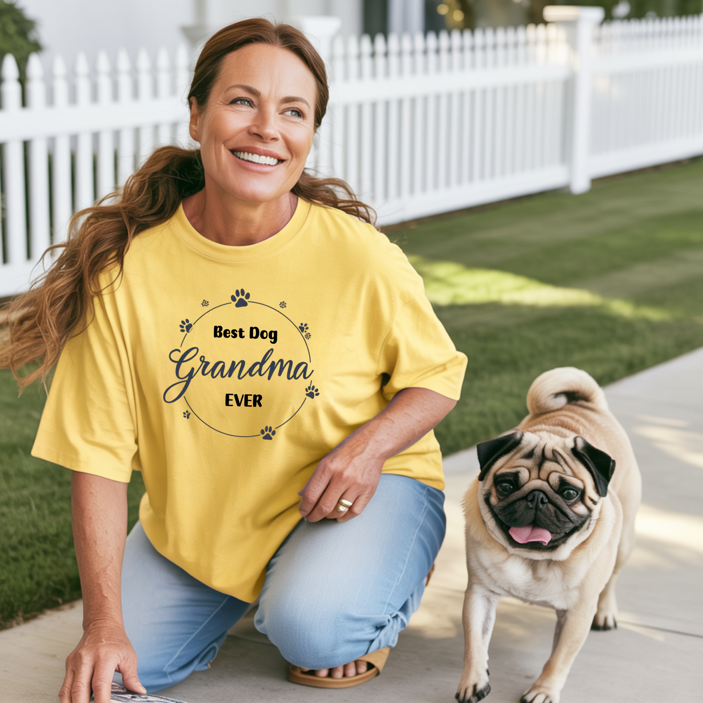 Best Dog Grandma Ever T-Shirt