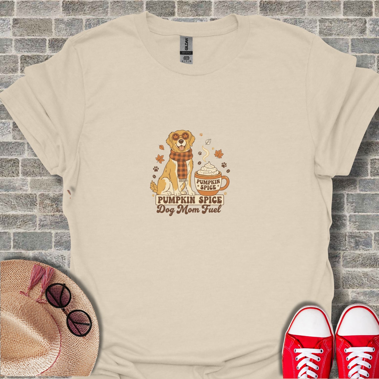 Pumpkin Spice Dog Mom Fuel Shirt for Dog Lovers
