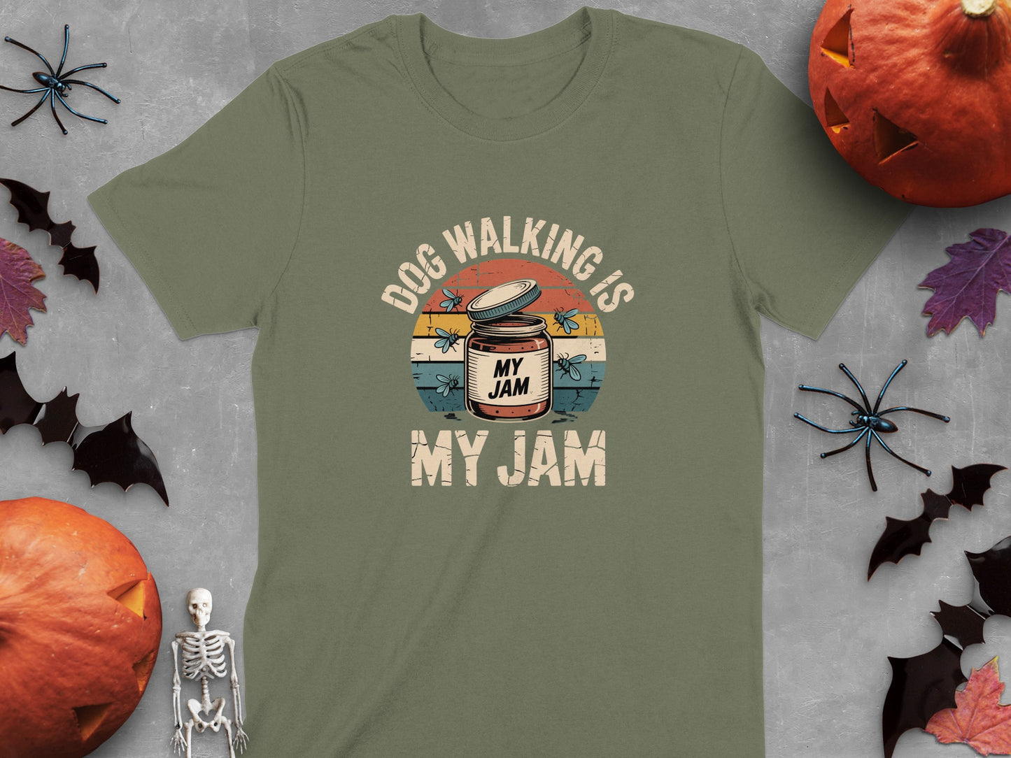 Dog Walking Is My Jam Graphic T-Shirt product