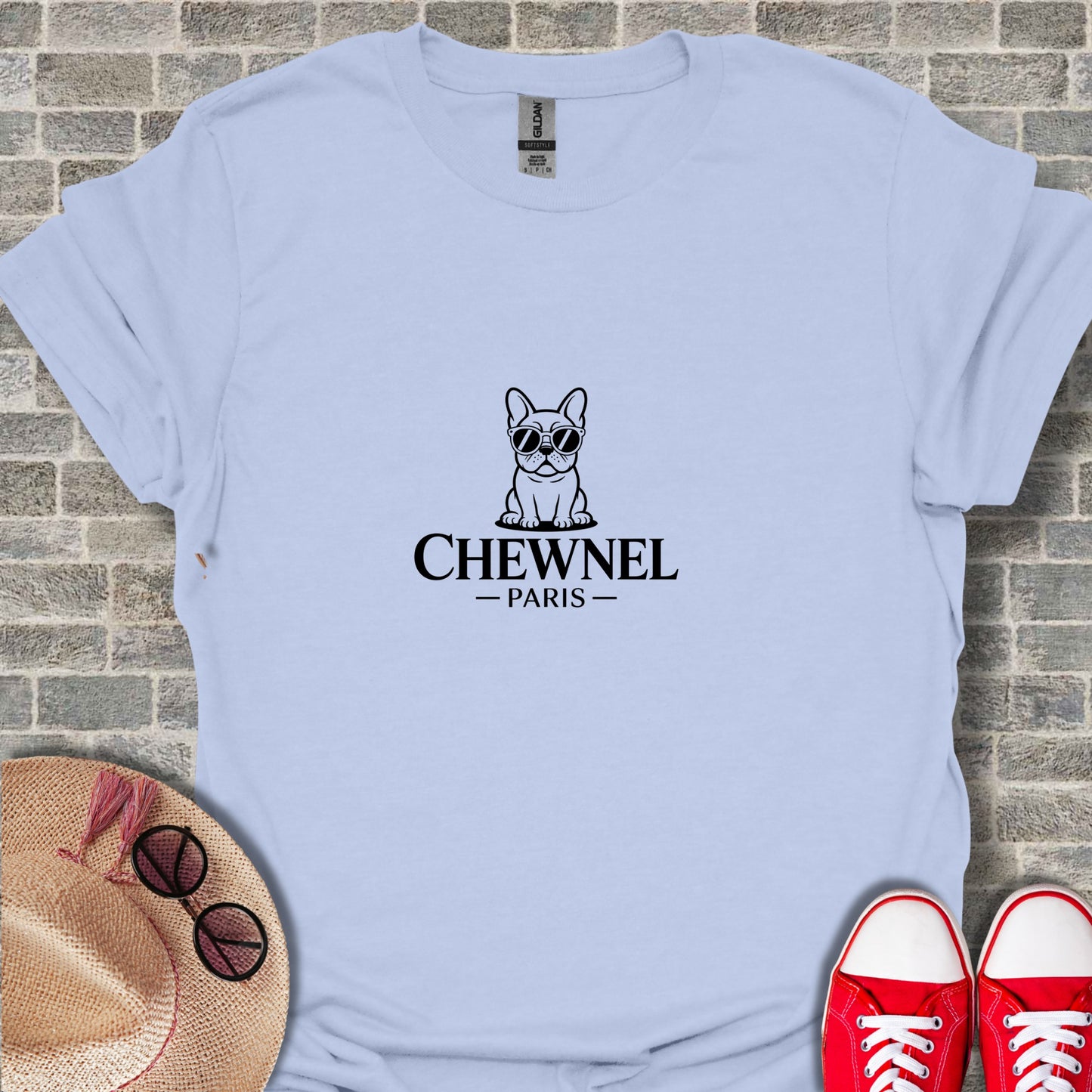 Trendy Chewnel Paris Dog Graphic Tee Product