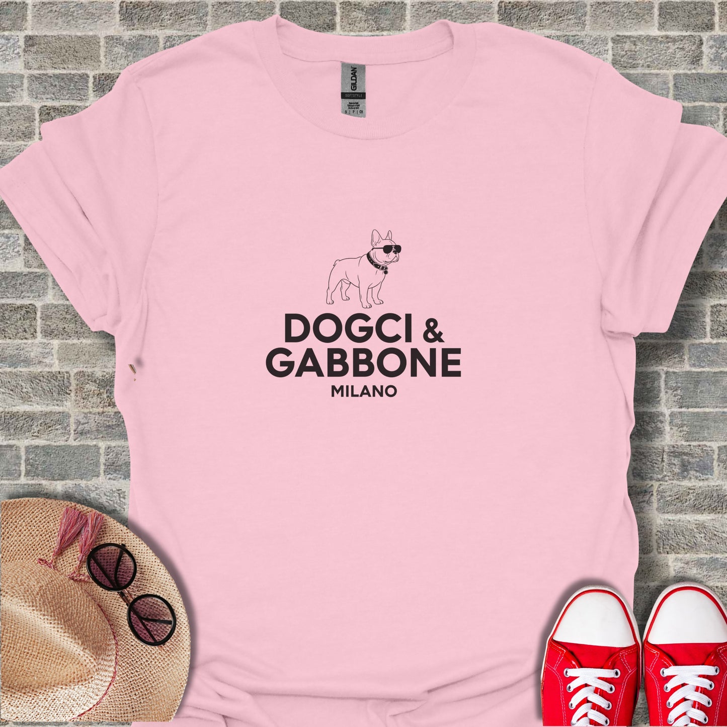 Dogci & Gabbone Milano Graphic Printed Tee
