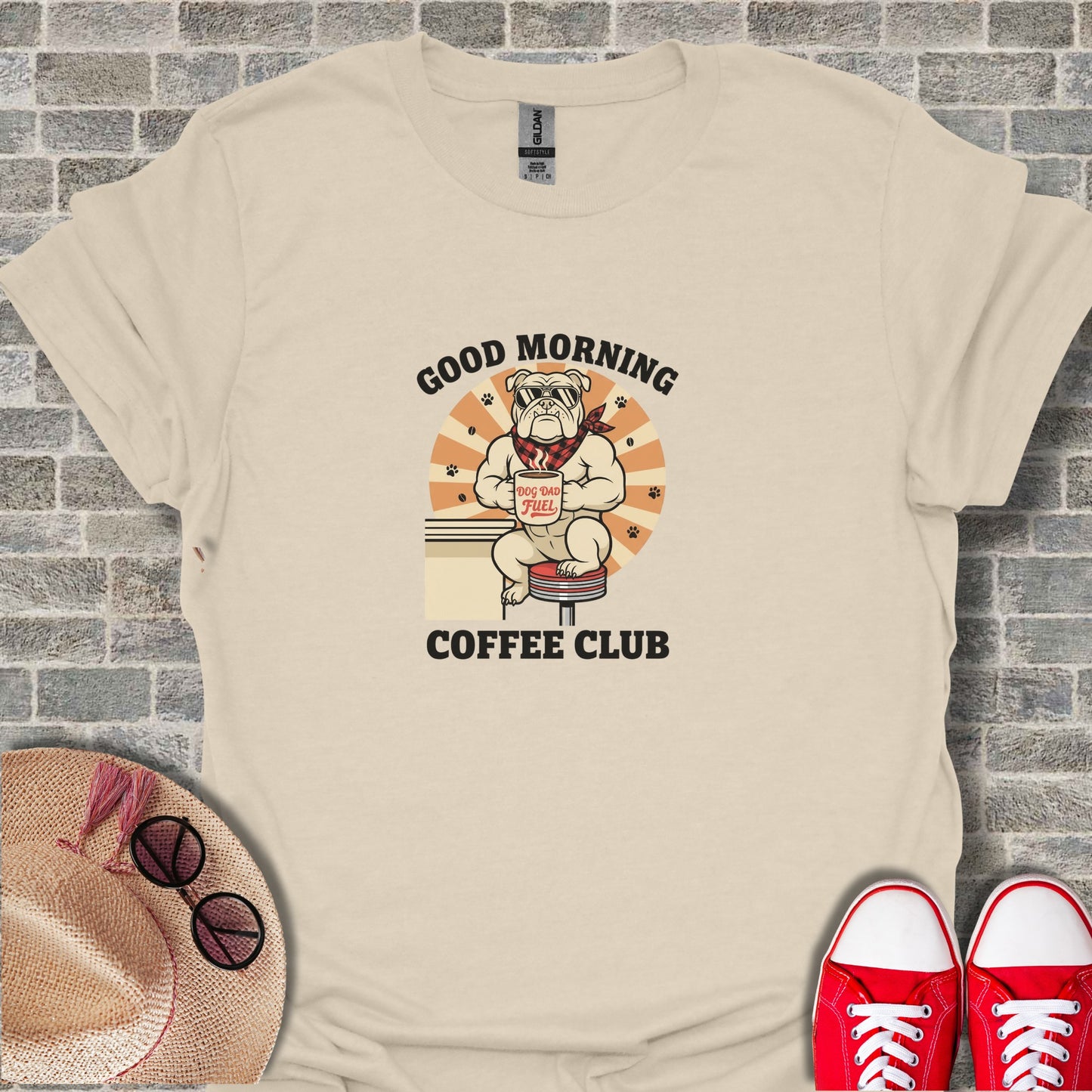 Good Morning Coffee Club Graphic Tee