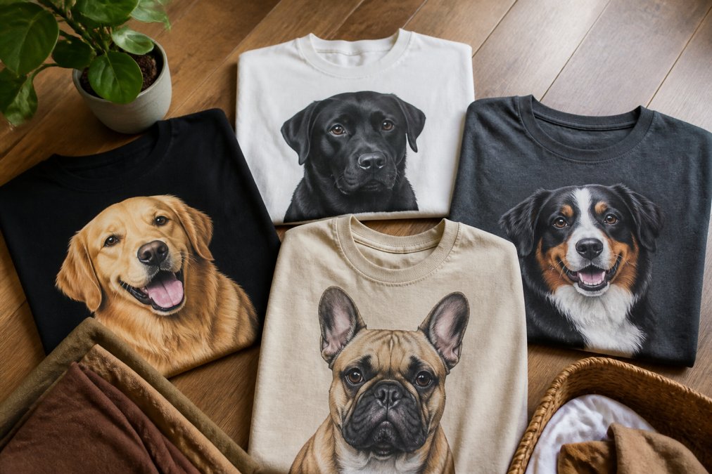 Buy Unique Dog Print T-Shirts: A 2026 Guide