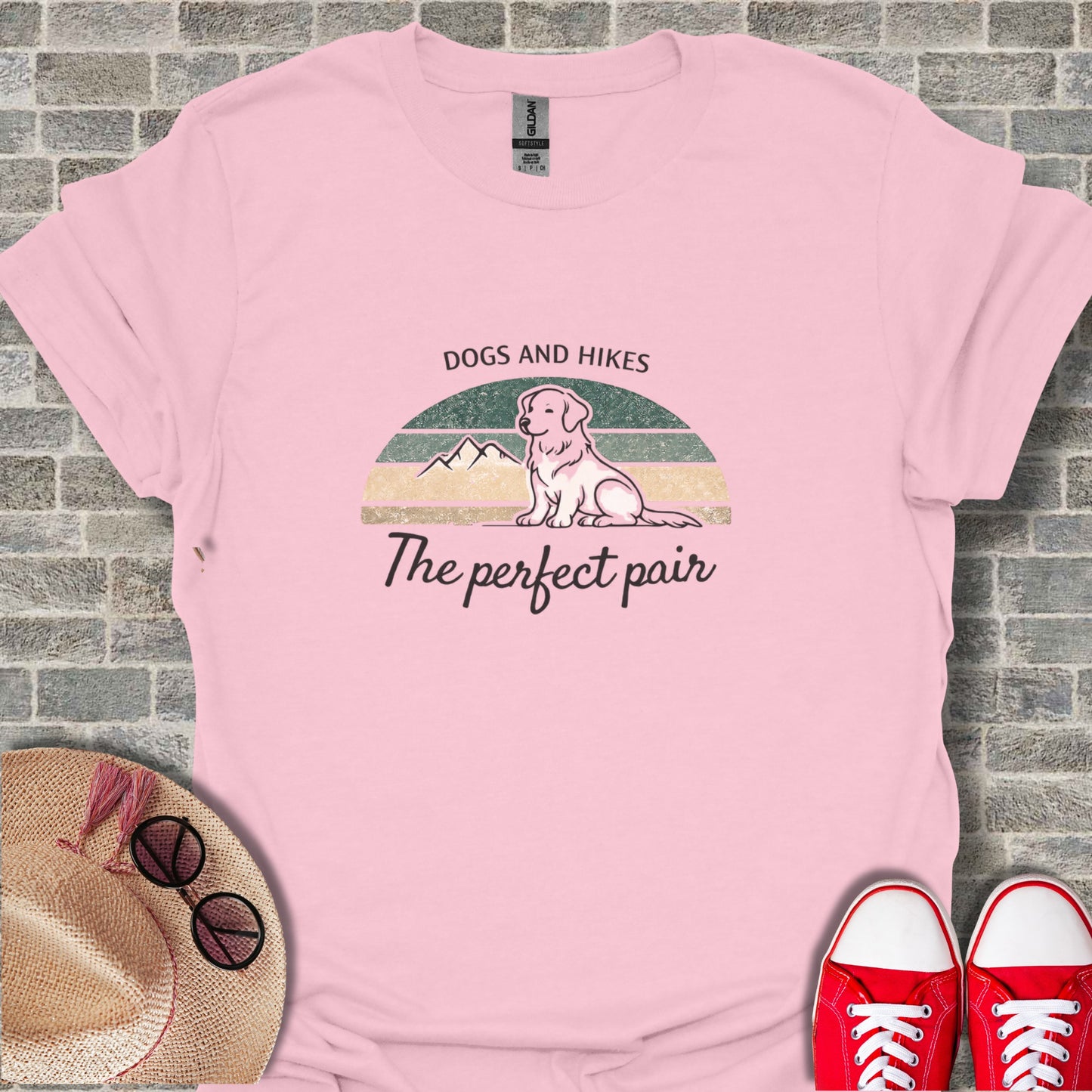 Dogs and Hikes The Perfect Pair Shirt
