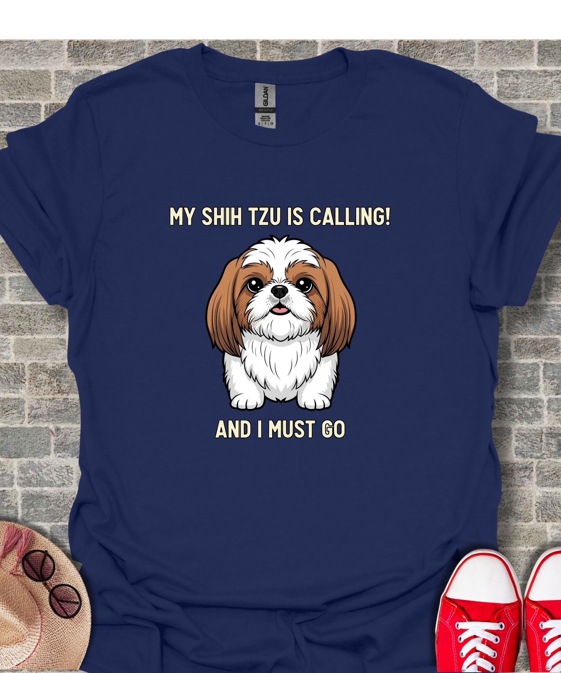 My Shih Tzu Is Calling And I Must Go T-Shirt