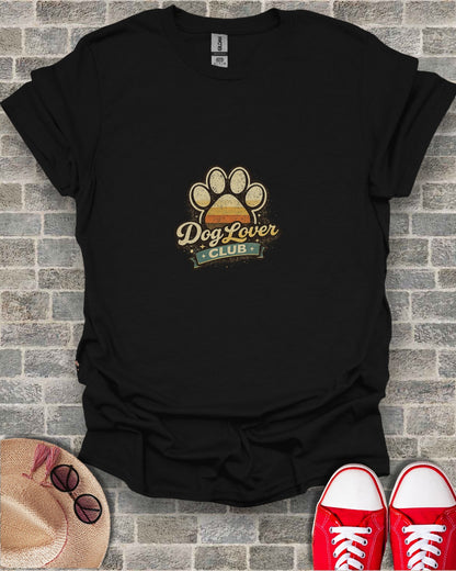 Dog Lover CLUB Paw Print Vintage Graphic product type