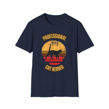 Professional Cat Herder3 Unisex Softstyle T-Shirt