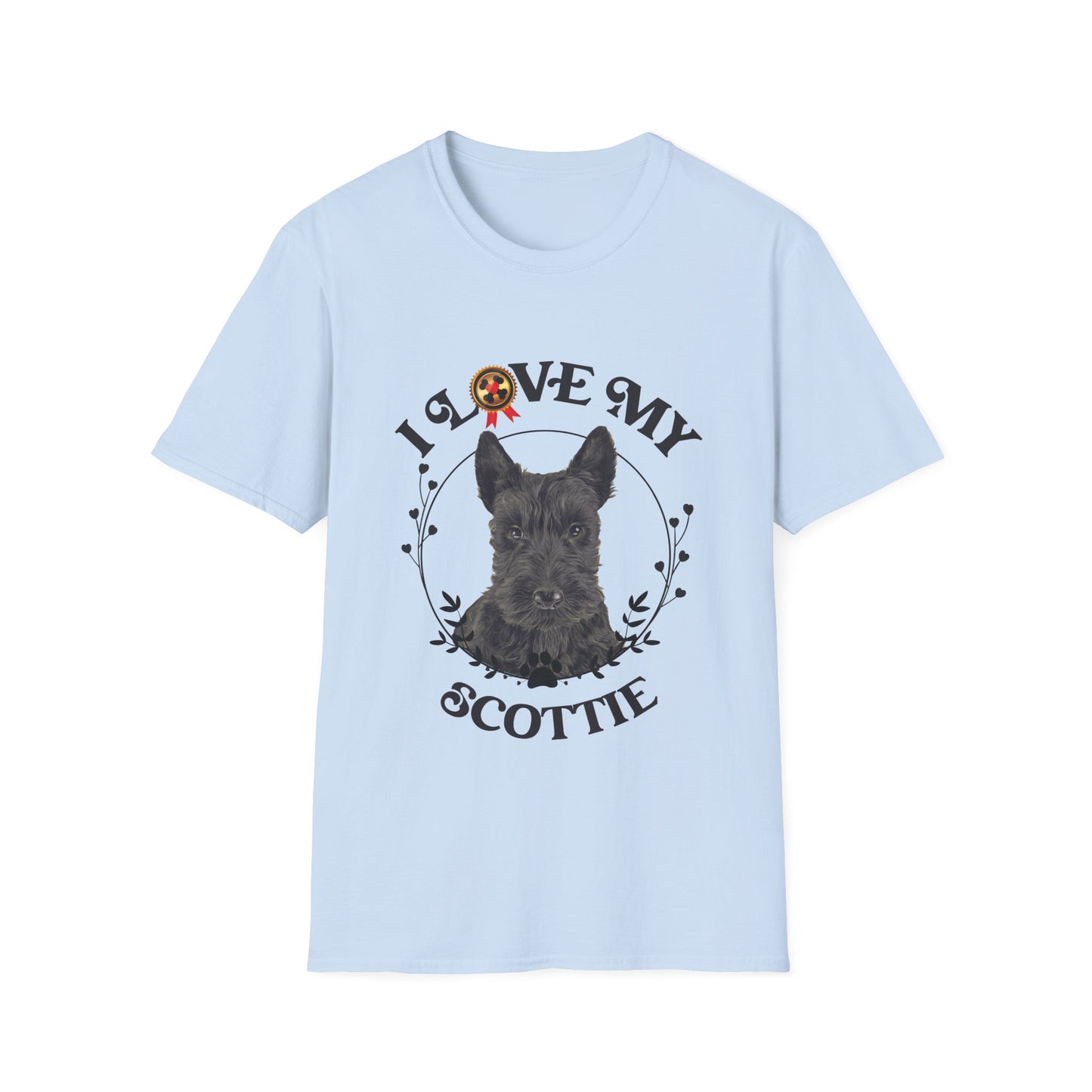 I Love My Scottie Unisex Softstyle T-Shirt