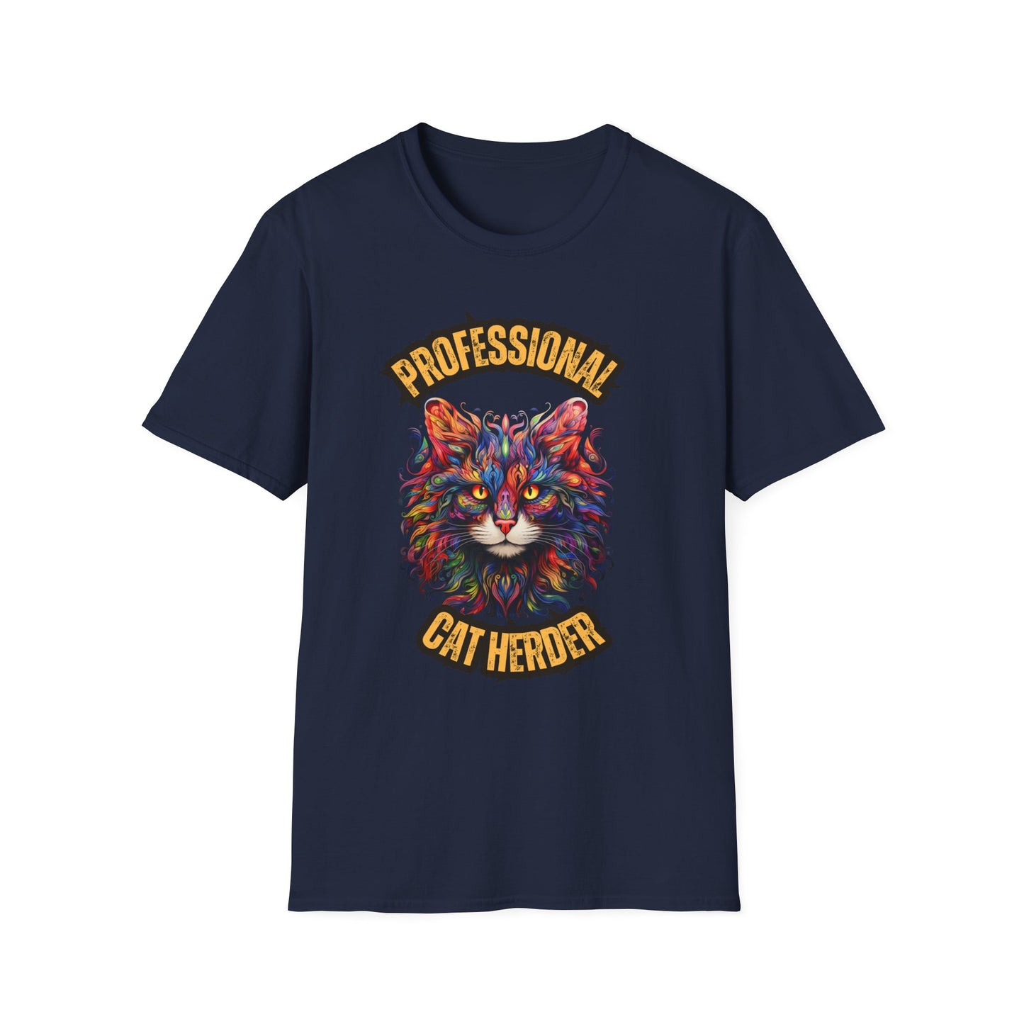 Professional Cat Herder2 Unisex Softstyle T-Shirt