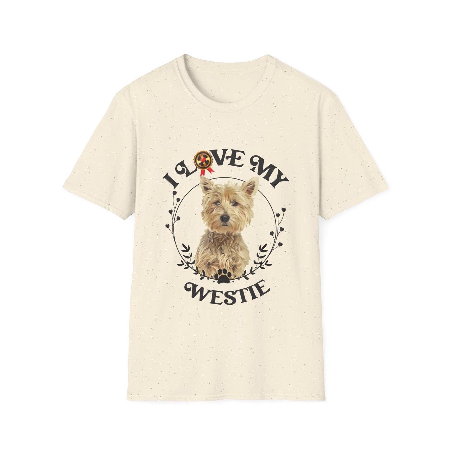 I Love My Westie Unisex Softstyle T-Shirt