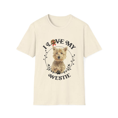 I Love My Westie Unisex Softstyle T-Shirt