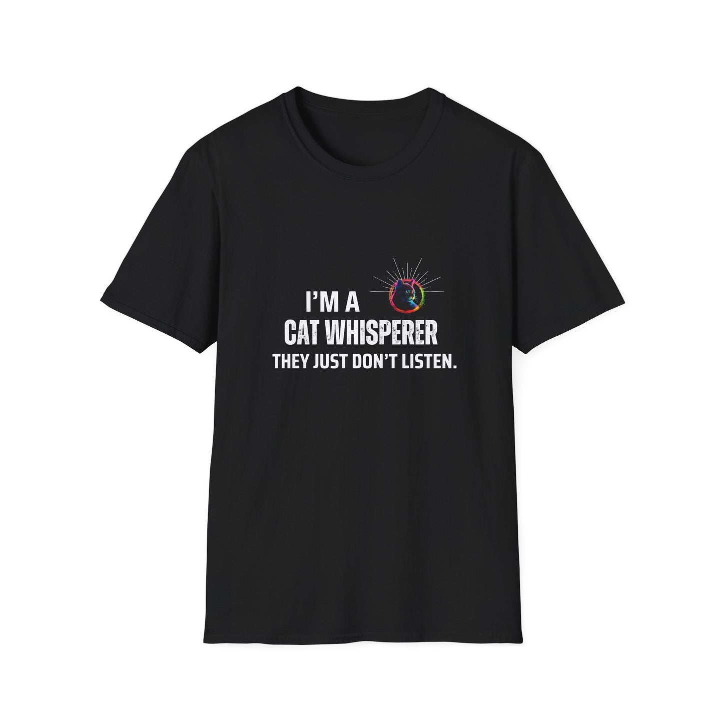 I'm A Cat Whisperer Unisex Softstyle T-Shirt