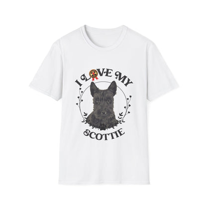 I Love My Scottie Unisex Softstyle T-Shirt