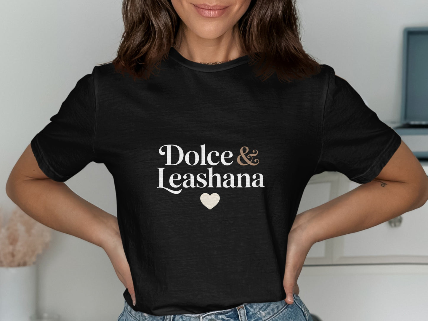 Dolce & Leashana Graphic Tee Short Sleeve Shirt