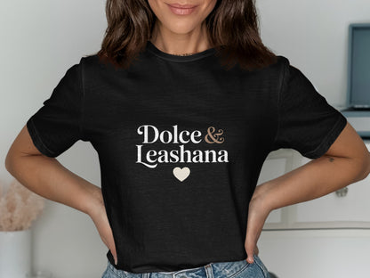 Dolce & Leashana Graphic Tee Short Sleeve Shirt