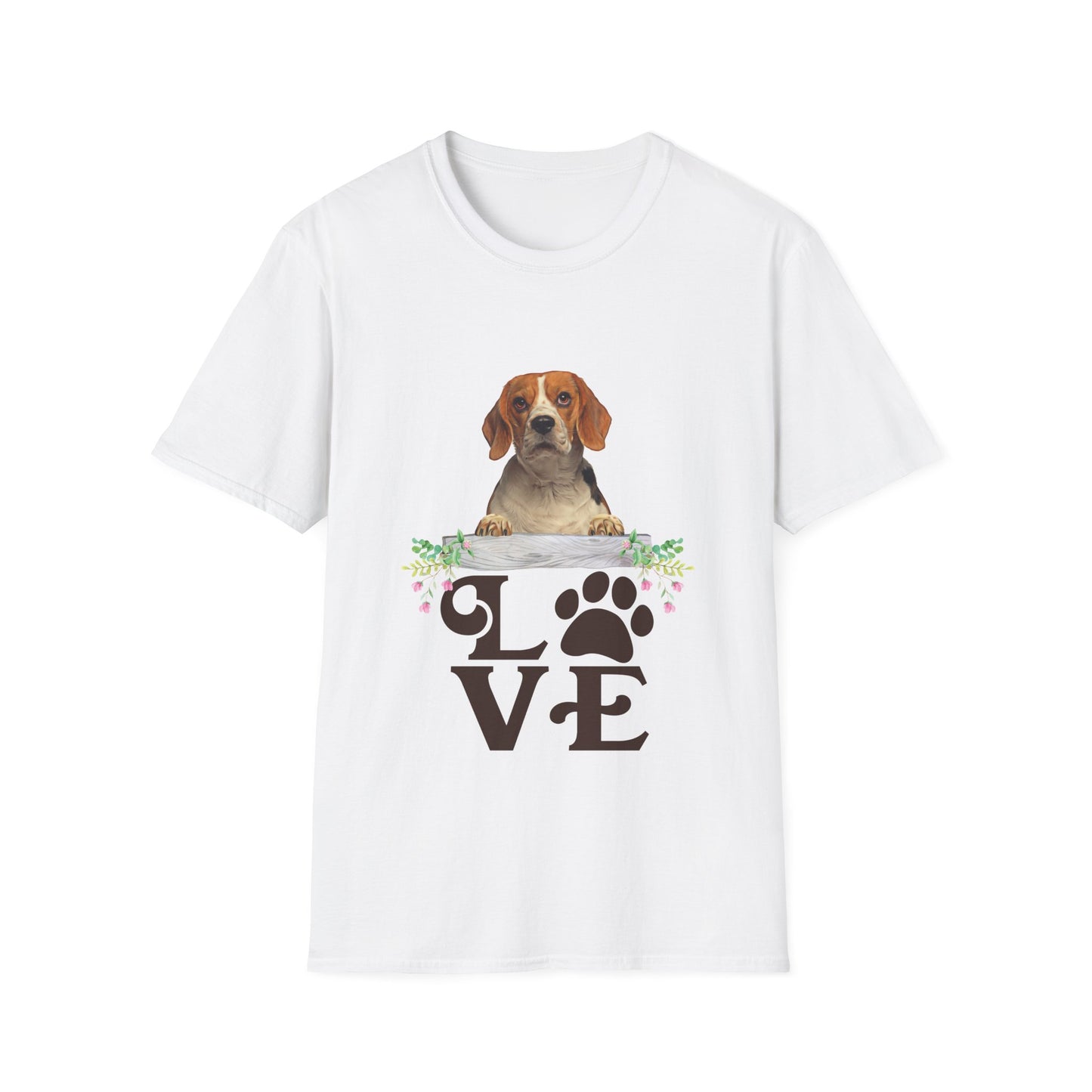 LOVE Beagle Unisex Softstyle T-Shirt