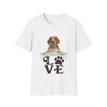 LOVE Beagle Unisex Softstyle T-Shirt