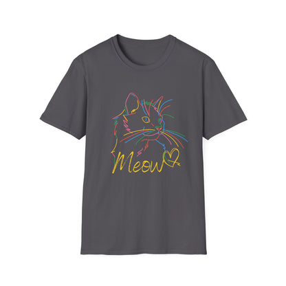 Meow Unisex Softstyle T-Shirt