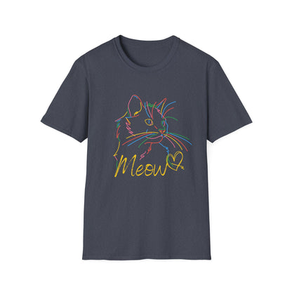 Meow Unisex Softstyle T-Shirt