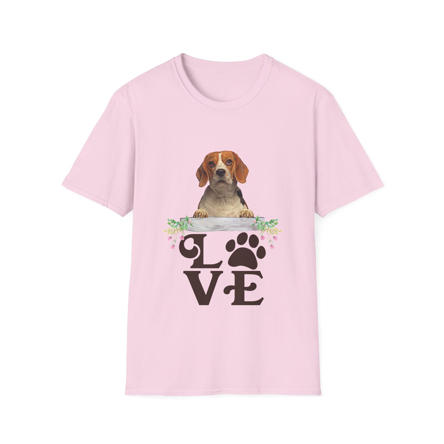 LOVE Beagle Unisex Softstyle T-Shirt