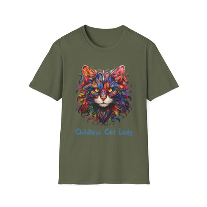 Childless Cat Lady Unisex Softstyle T-Shirt