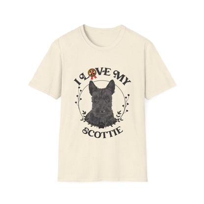 I Love My Scottie Unisex Softstyle T-Shirt