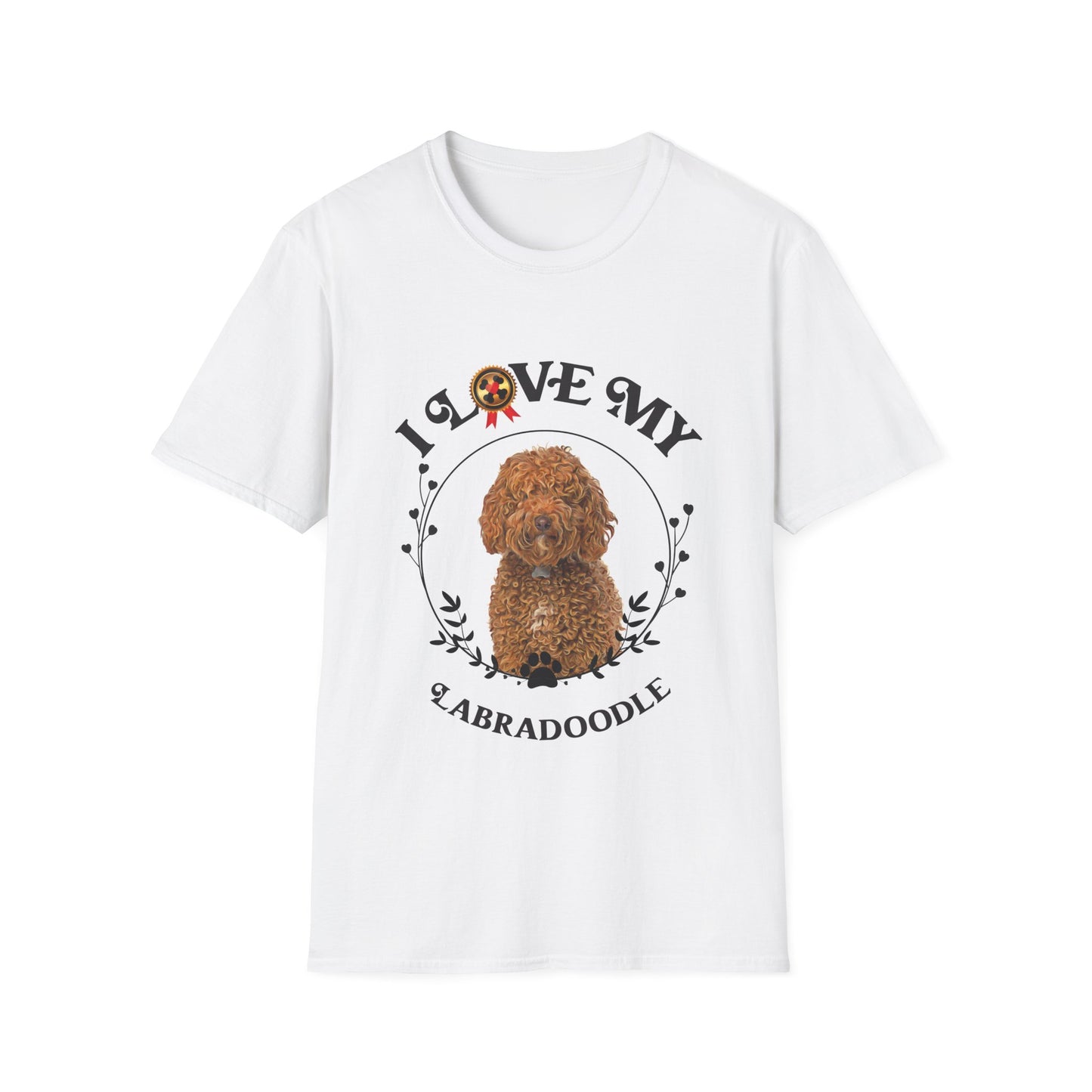 I Love My Labradoodle Unisex Softstyle T-Shirt