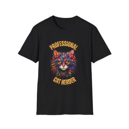 Professional Cat Herder2 Unisex Softstyle T-Shirt