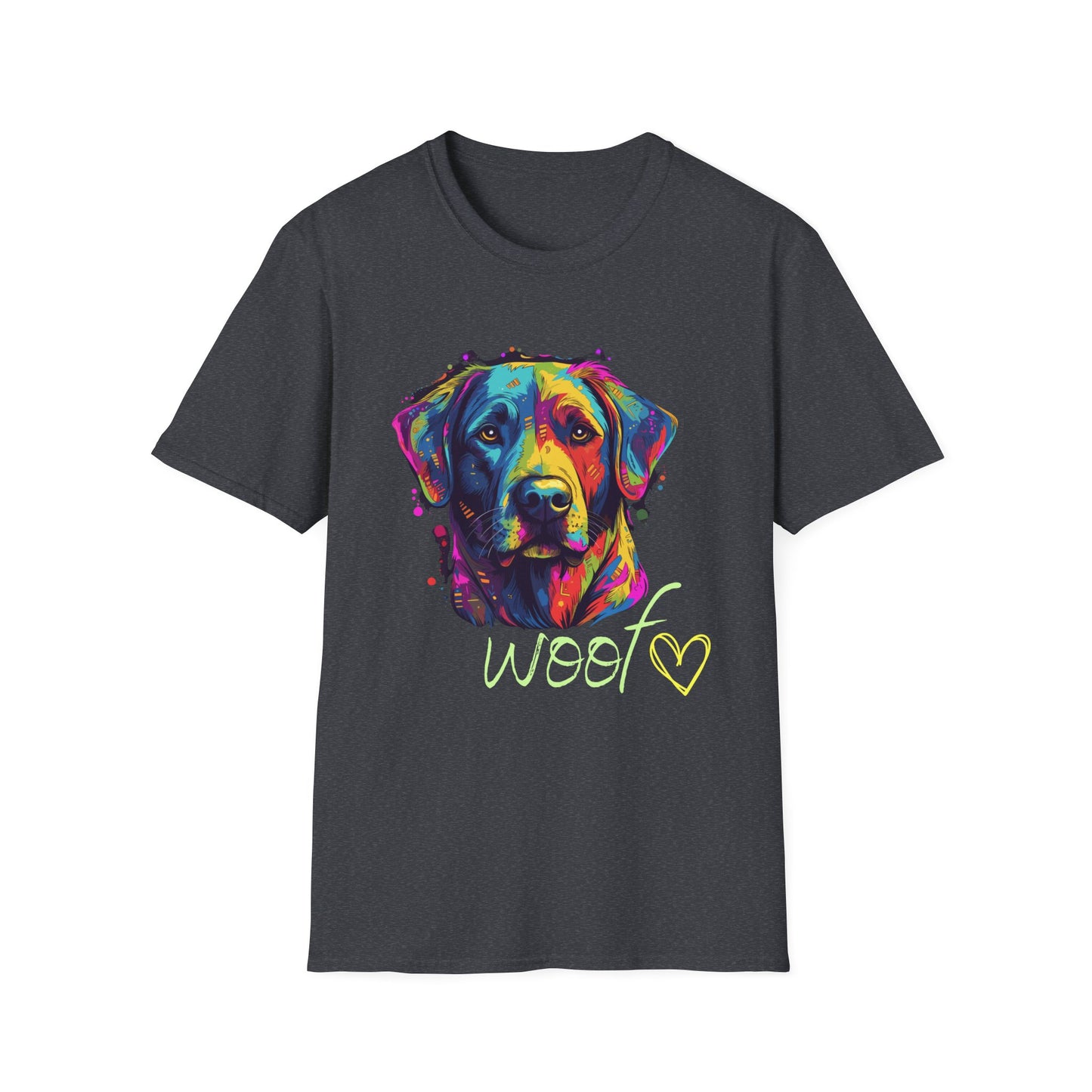 Woof design Unisex Softstyle T-Shirt