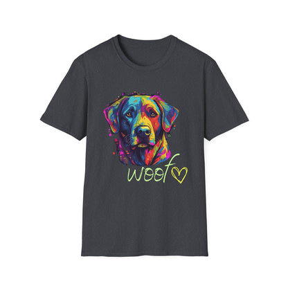 Woof design Unisex Softstyle T-Shirt