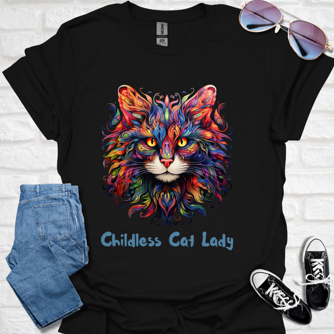 Childless Cat Lady Unisex Softstyle T-Shirt