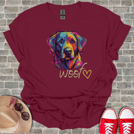 Woof design Unisex Softstyle T-Shirt