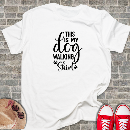 This Is My Dog Walking T-Shirt