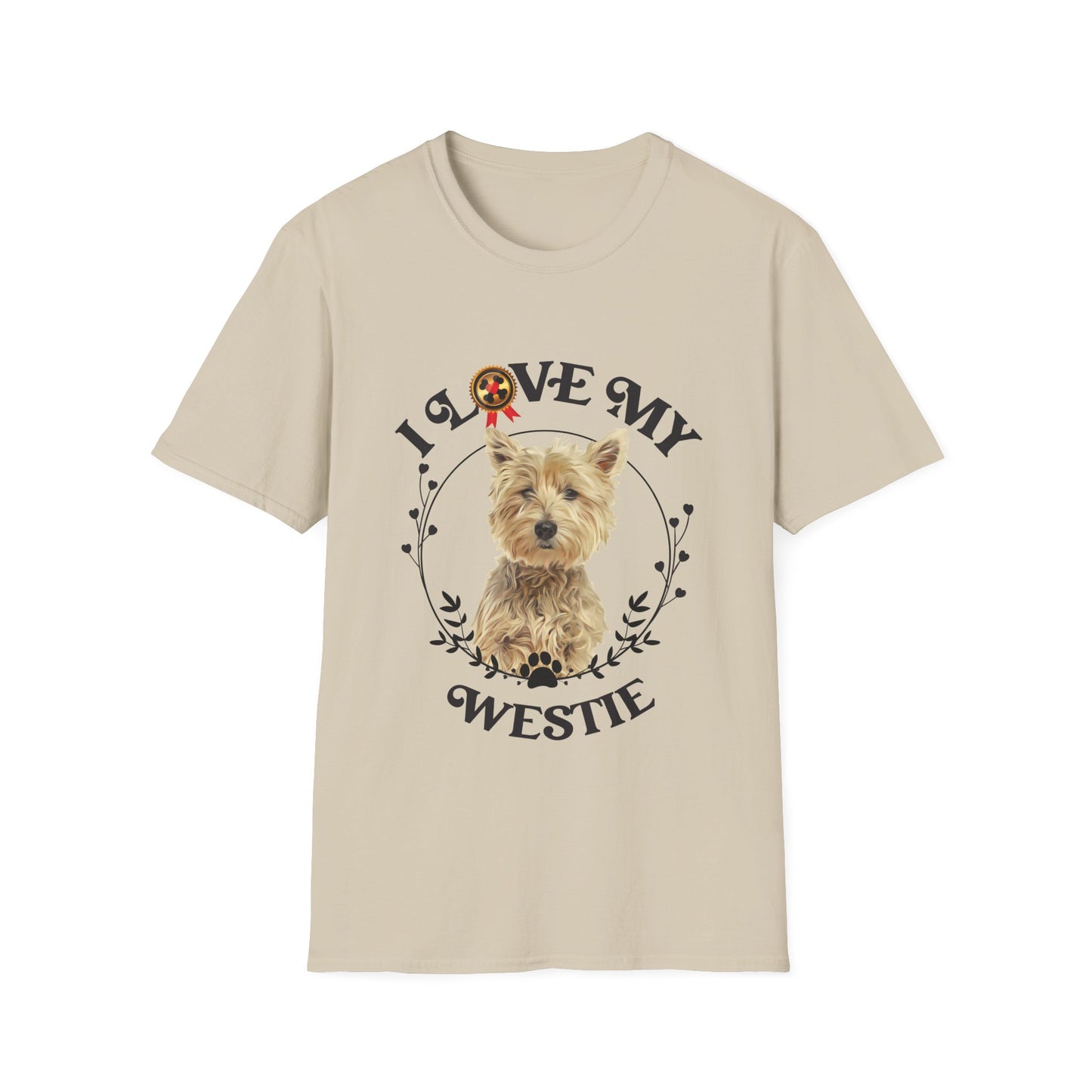 I Love My Westie Unisex Softstyle T-Shirt