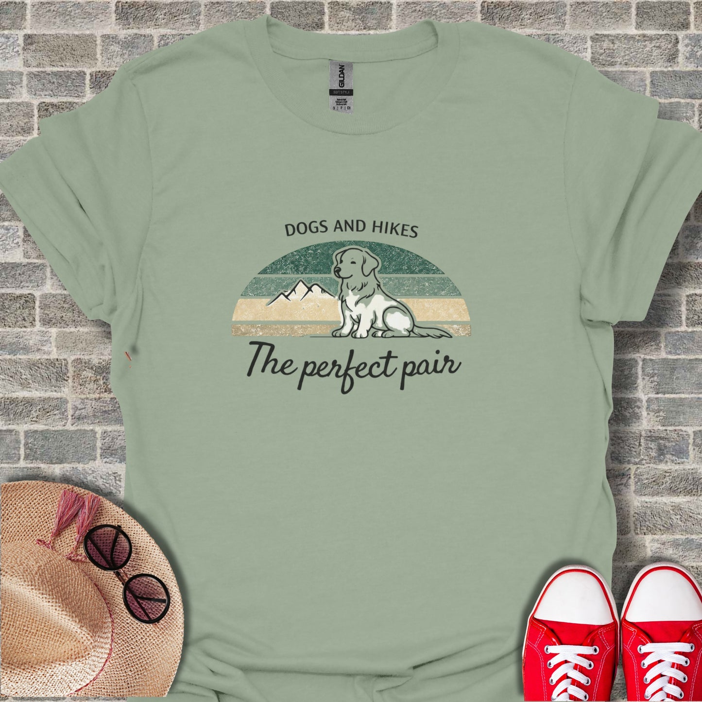 Dogs And Hikes The Perfect Pair T-Shirt