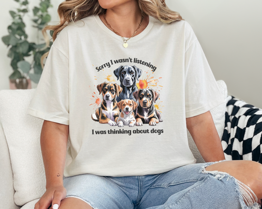 Dog Lover Watercolor T-Shirt
