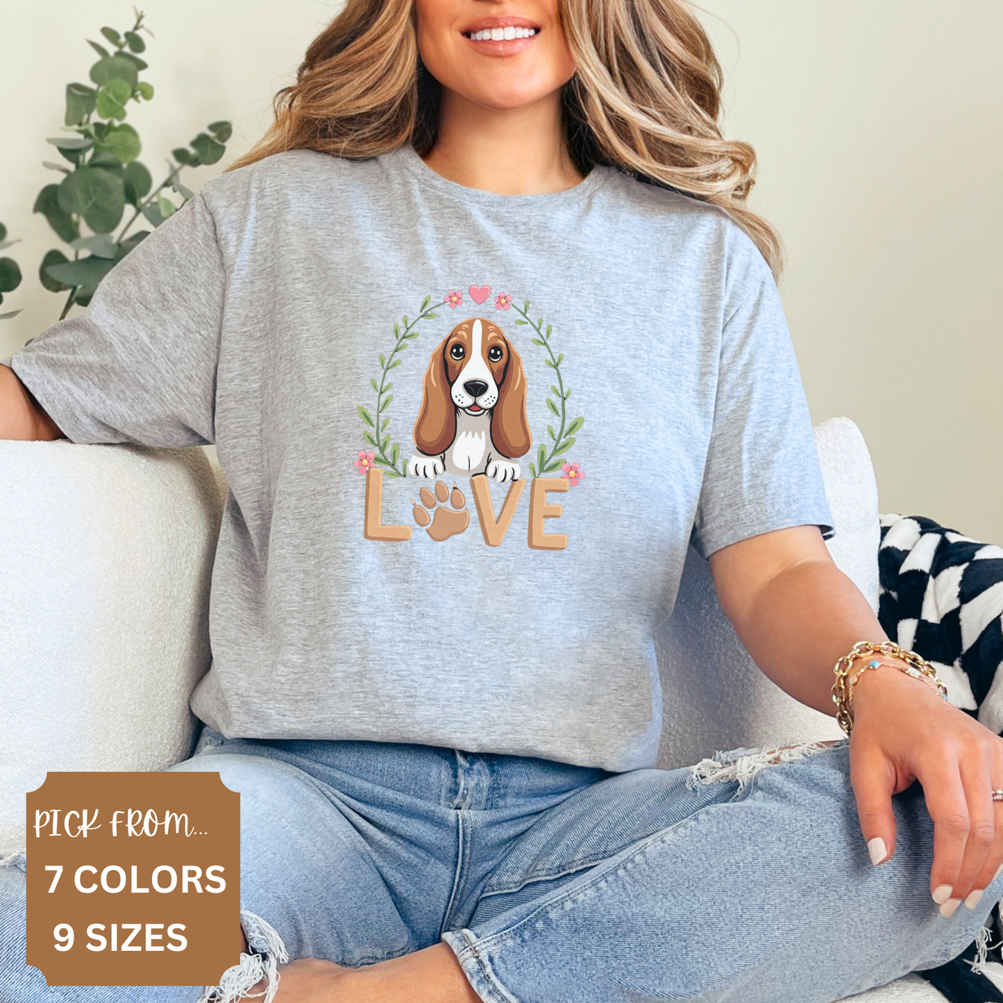 Funny Basset Hound T-Shirt
