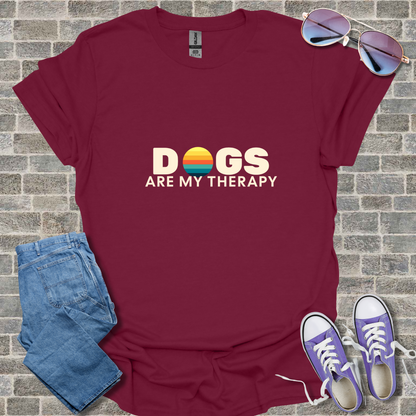 Dogs Are My Therapy T-Shirt