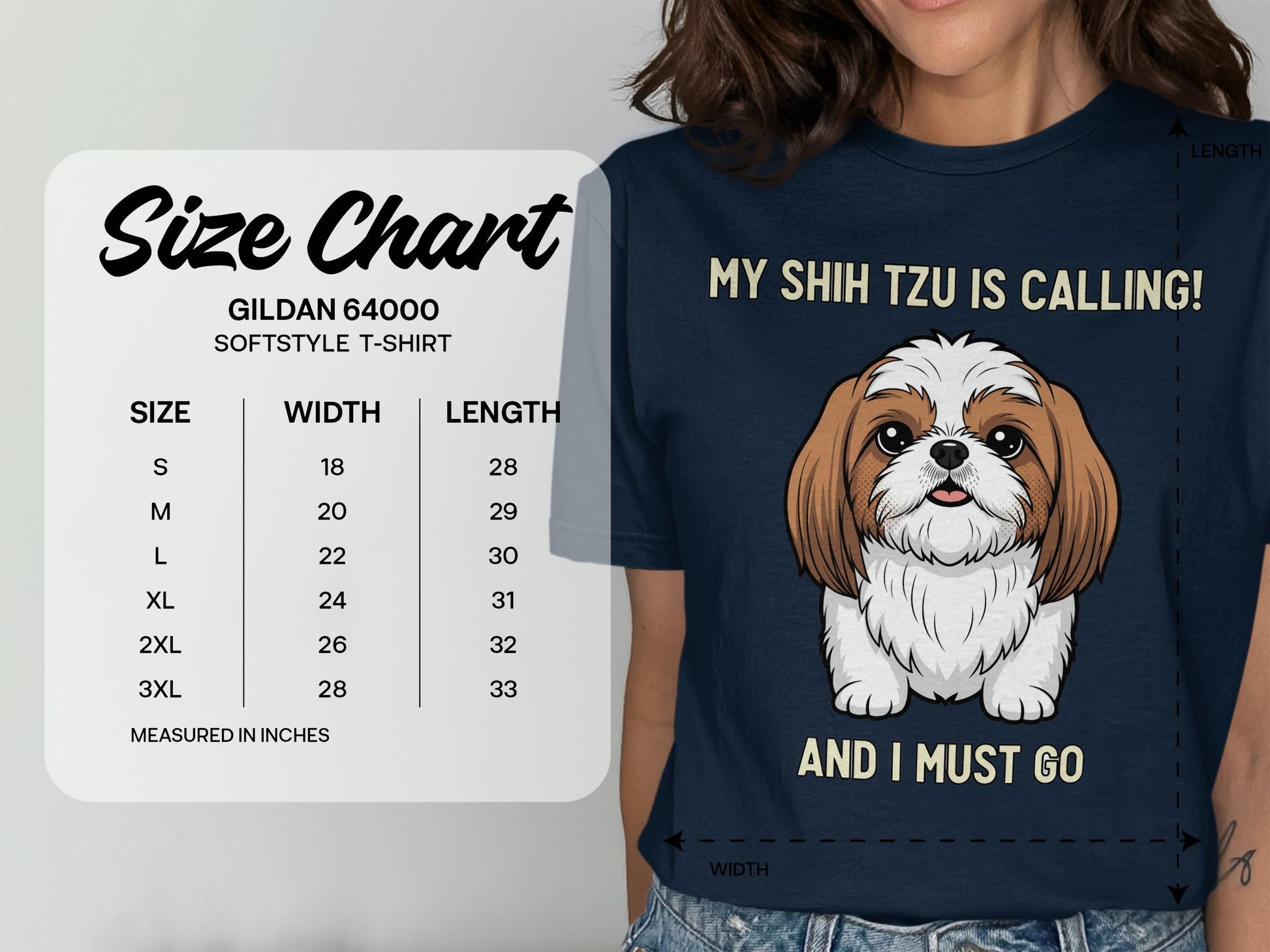 My Shih Tzu Is Calling And I Must Go T-Shirt