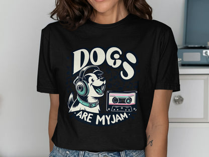 Dogs Are My Jam Fun Graphic Tee product
