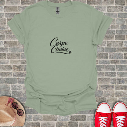 Carpe Canine Sage Green T-Shirt product type