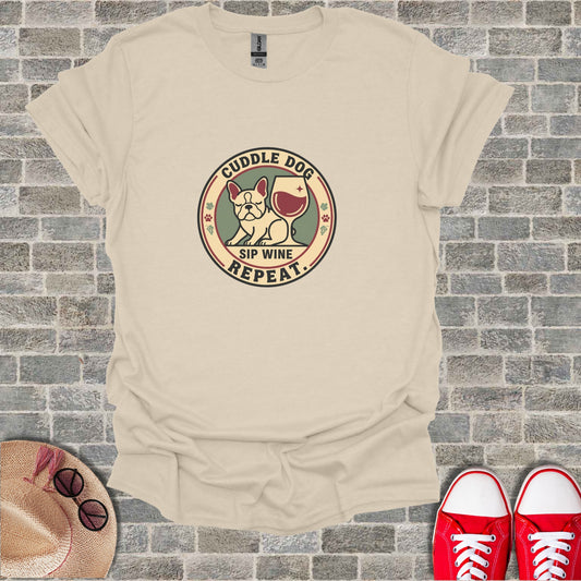 Cuddle Dog Sip Wine Repeat French Bulldog Wine design product type
French Bulldog
Bulldog
Dog Lover
Wine Lover
Cuddle Dog
Sip Wine
Repeat Design
Frenchie
Pet Owner
Animal Graphic
Cute Dog
Graphic Tee
Unique Design
Dog Mom Gift
Dog Dad Gift
Wine Enthusiast
French Bulldog Art
Humorous Design
Dog Life
Casual Style