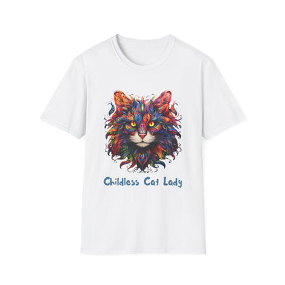 Childless Cat Lady Unisex Softstyle T-Shirt