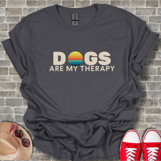 Dogs Are My Therapy T-Shirt