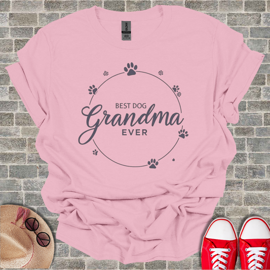 Best Dog Grandma Ever  T-Shirt