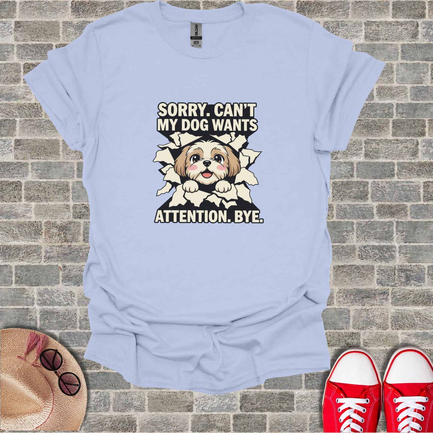 Sorry Can't My Dog Wants Attention Bye product type